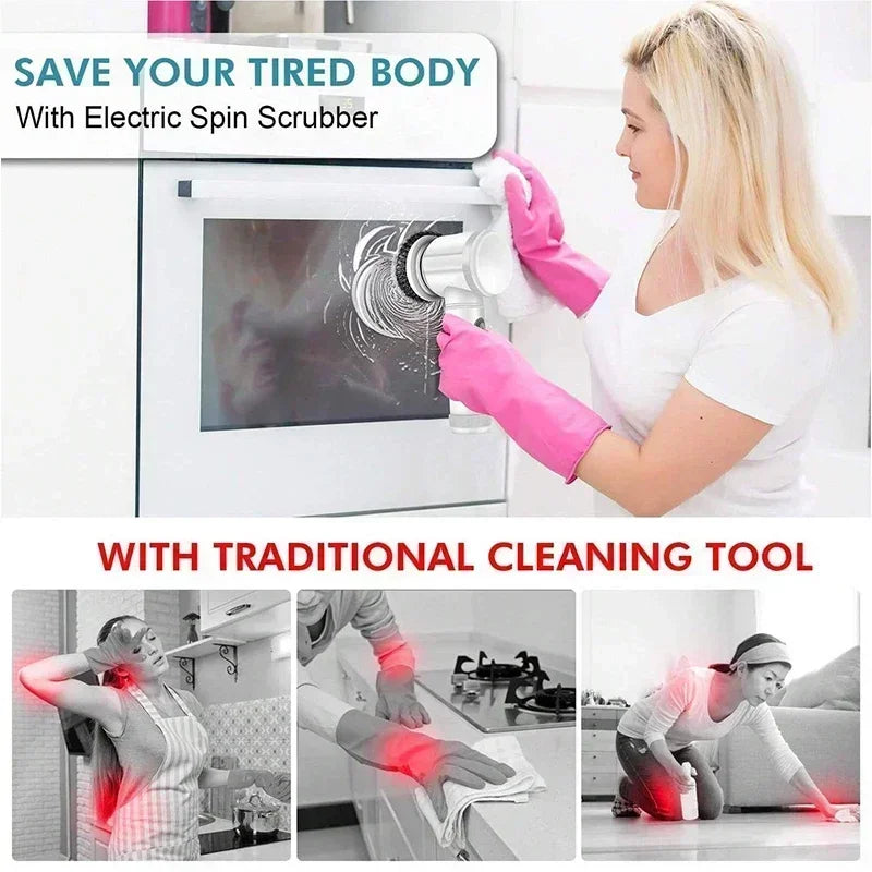 PowerClean Pro Spin Scrubber